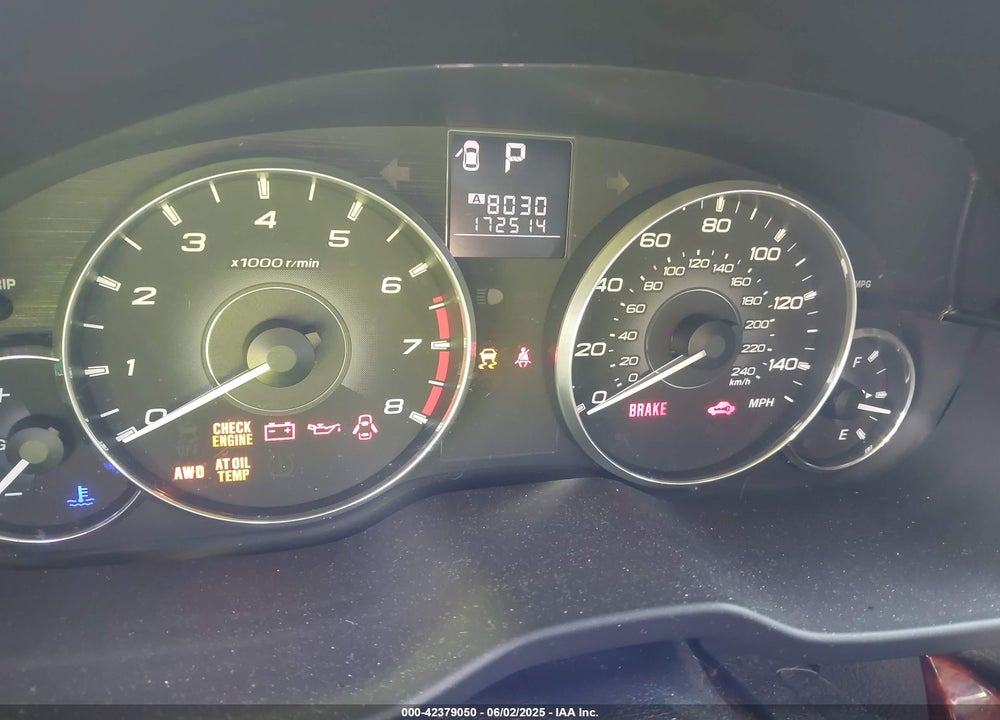 2011 SUBARU OUTBACK VIN: 4S4BRBKC5B3448104