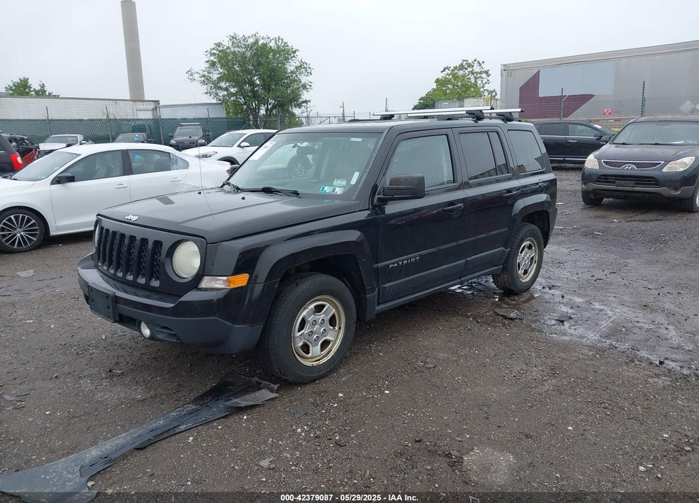 2012 JEEP PATRIOT VIN: 1C4NJPBB2CD634837