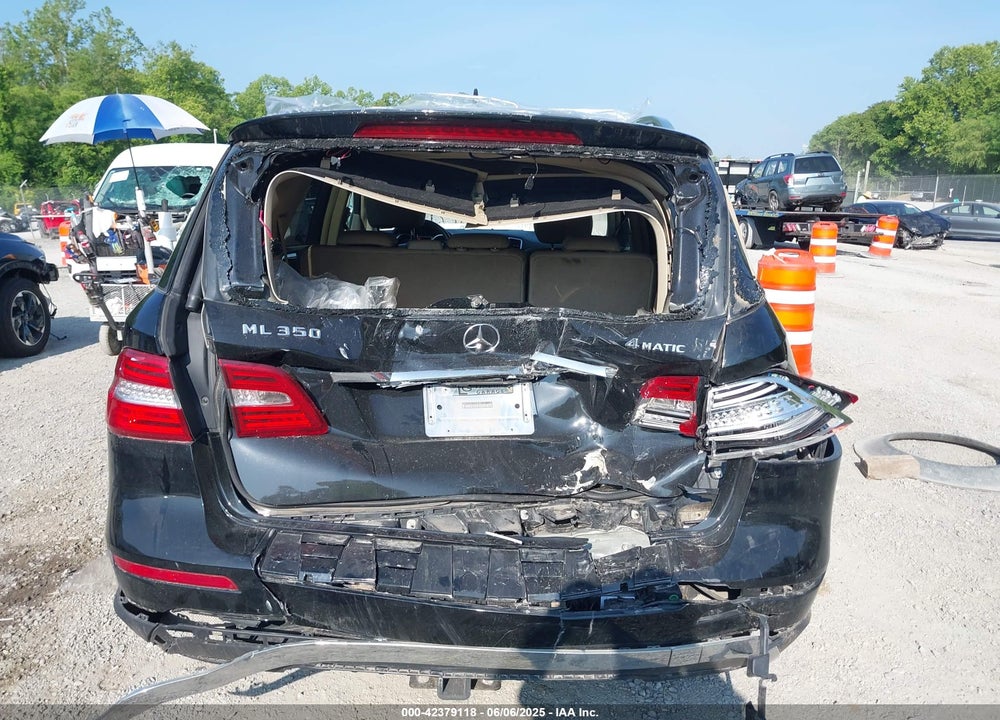 2013 MERCEDES-BENZ ML 350 4MATIC VIN: 4JGDA5HB7DA242328