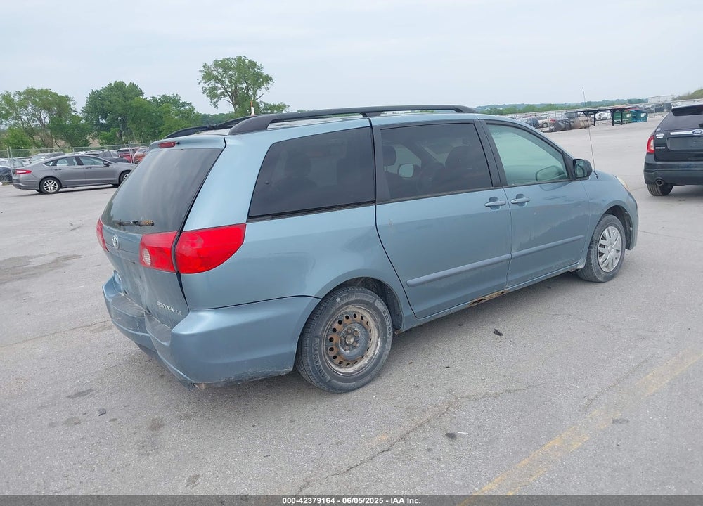 2008 TOYOTA SIENNA LE VIN: 5TDZK23C48S181955