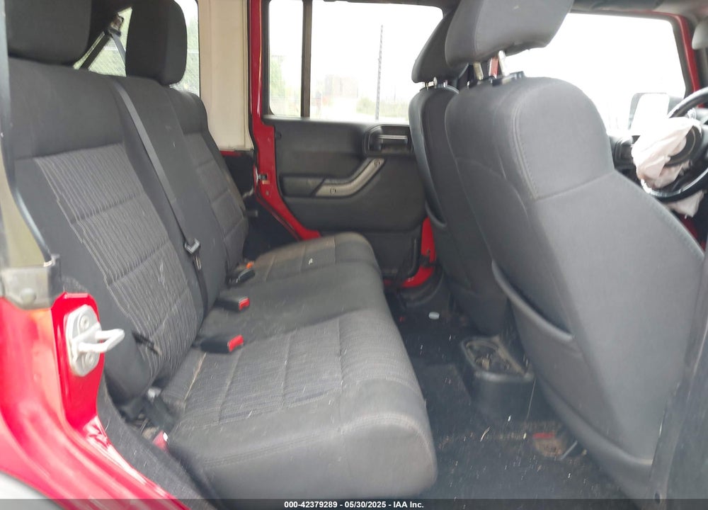 2011 JEEP WRANGLER UNLIMITED SPORT VIN: 1J4BA3H11BL580407
