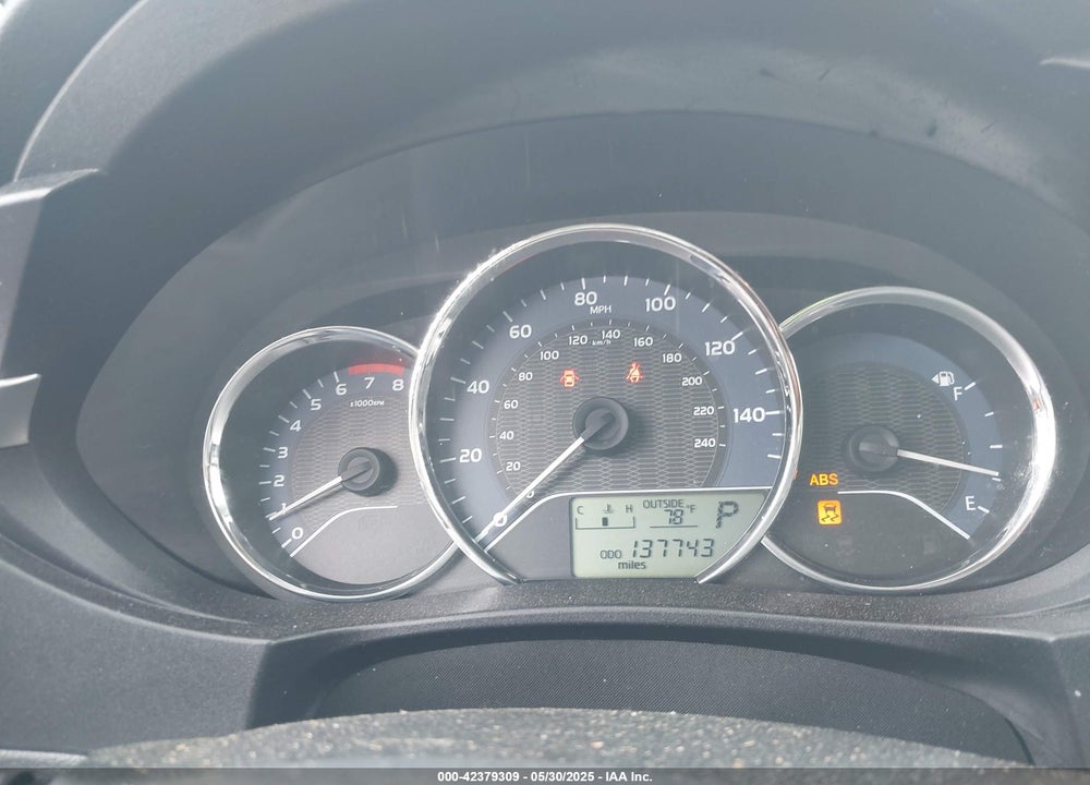2014 TOYOTA COROLLA VIN: 2T1BURHE2EC052325