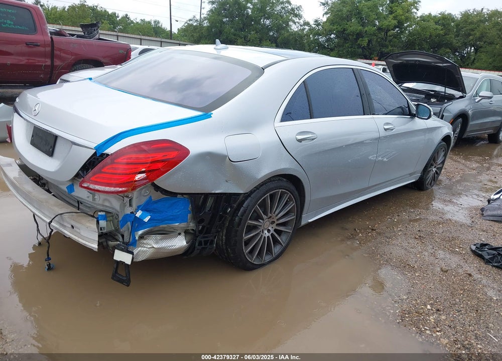 2015 MERCEDES-BENZ S CLASS VIN: WDDUG8CB0FA203021