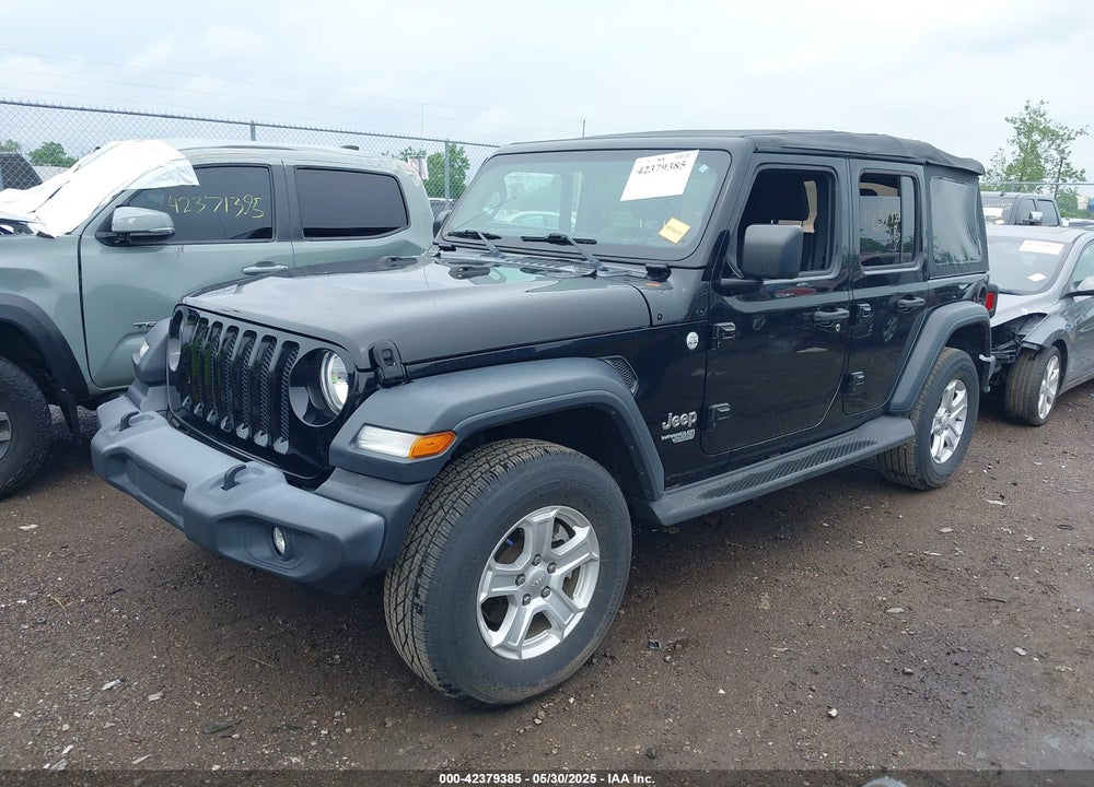 2018 JEEP WRANGLER UNLIMITED VIN: 1C4HJXDG3JW150232