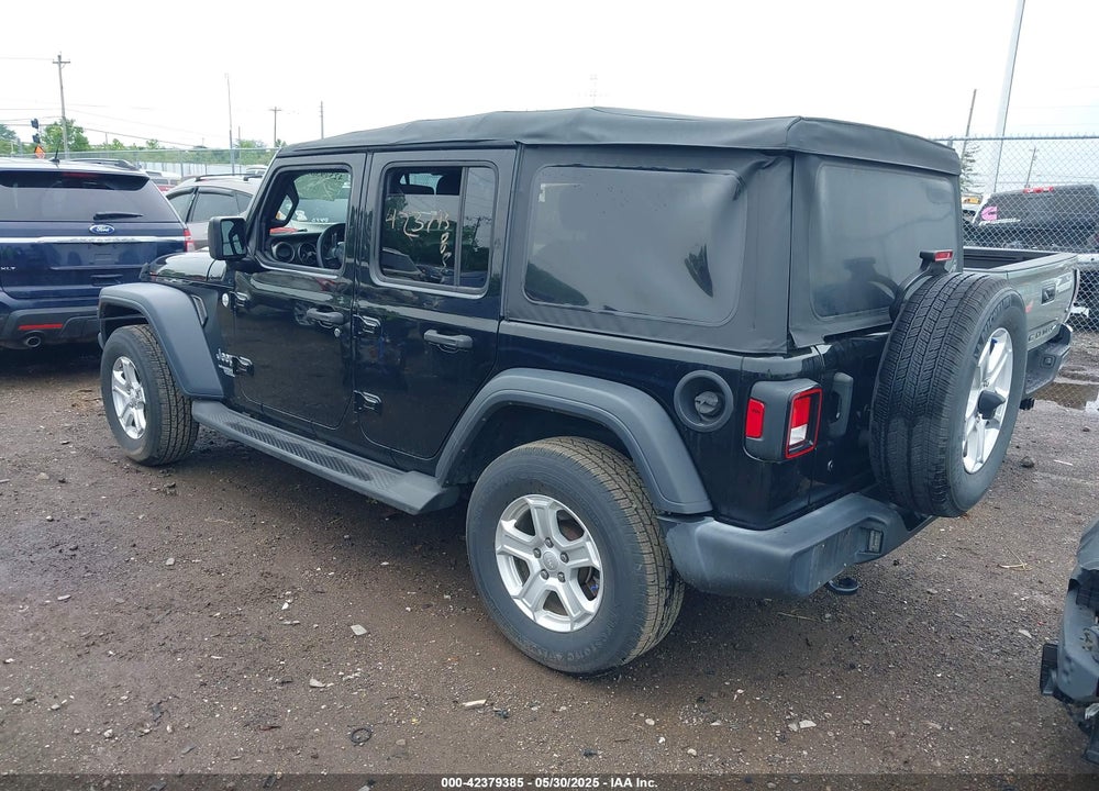 2018 JEEP WRANGLER UNLIMITED VIN: 1C4HJXDG3JW150232