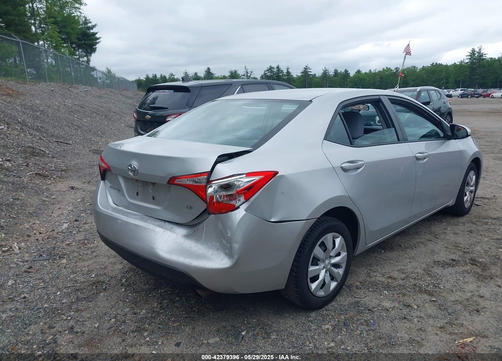 2014 TOYOTA COROLLA LE VIN: 5YFBURHE7EP160925