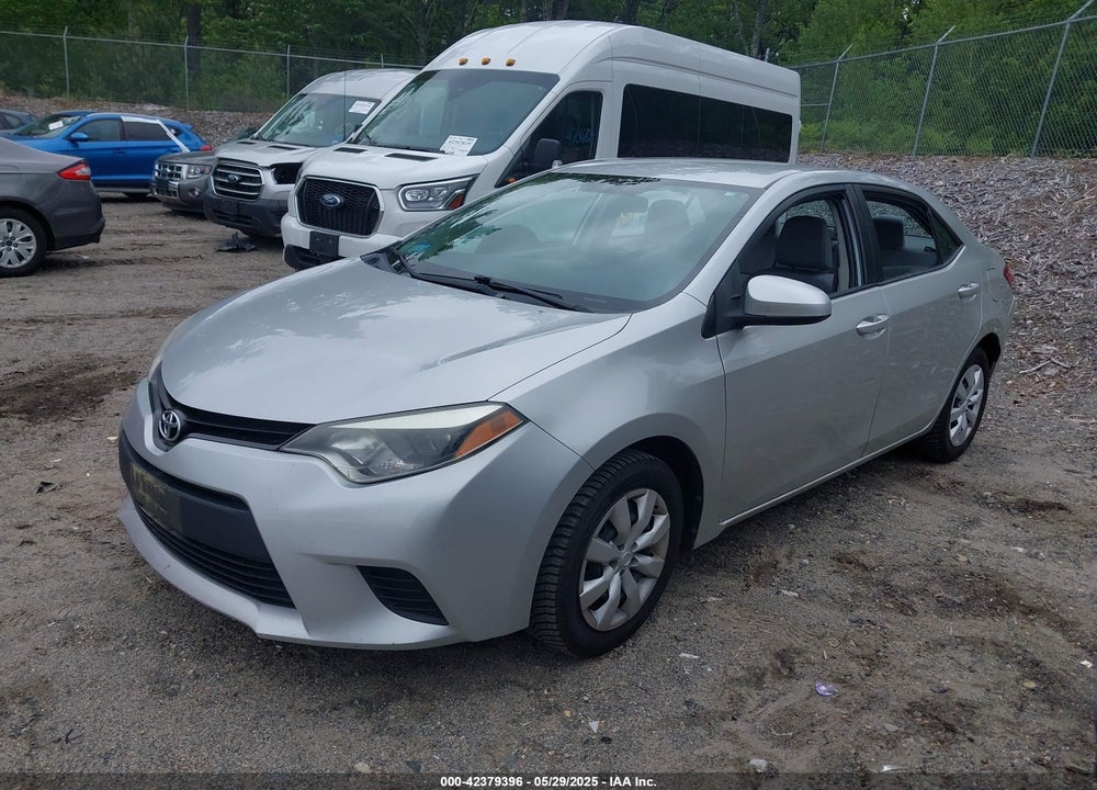 2014 TOYOTA COROLLA LE VIN: 5YFBURHE7EP160925