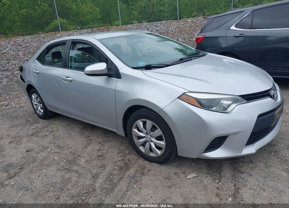 2014 TOYOTA COROLLA LE VIN: 5YFBURHE7EP160925