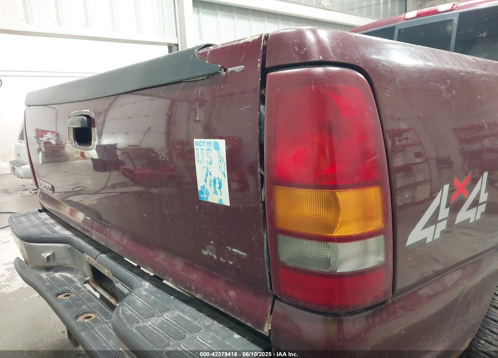 2000 GMC SIERRA 1500 SLE VIN: 2GTEK19T5Y1251714