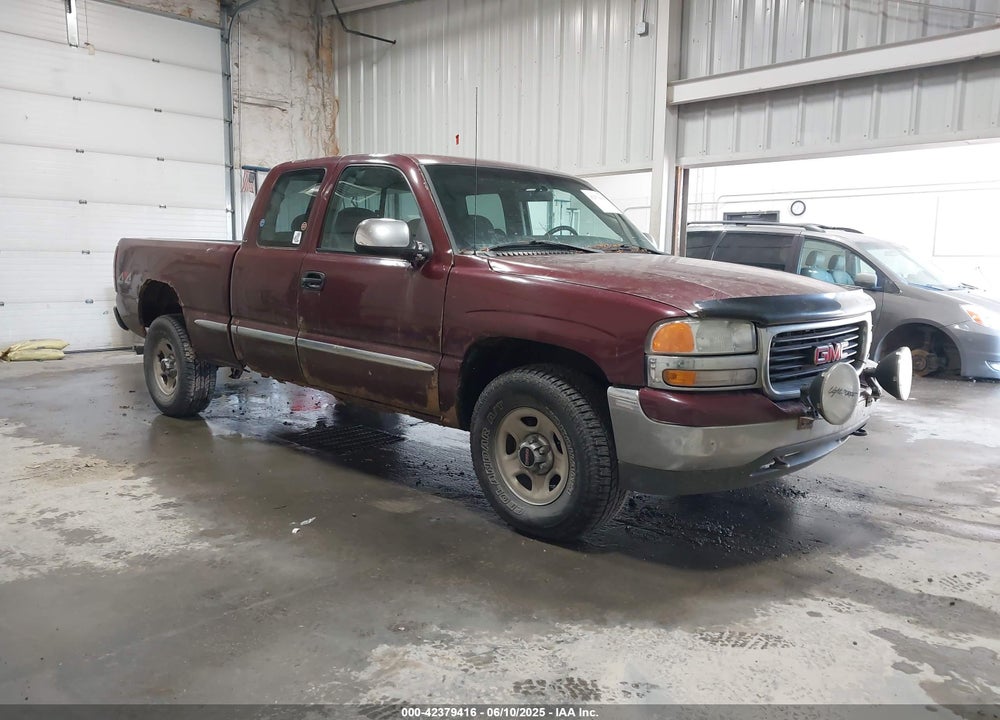 2000 GMC SIERRA 1500 SLE VIN: 2GTEK19T5Y1251714