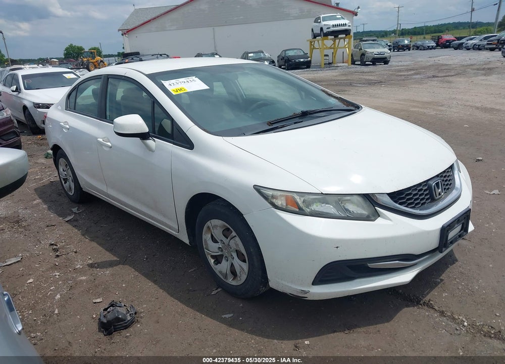2013 HONDA CIVIC LX VIN: 2HGFB2F52DH515815