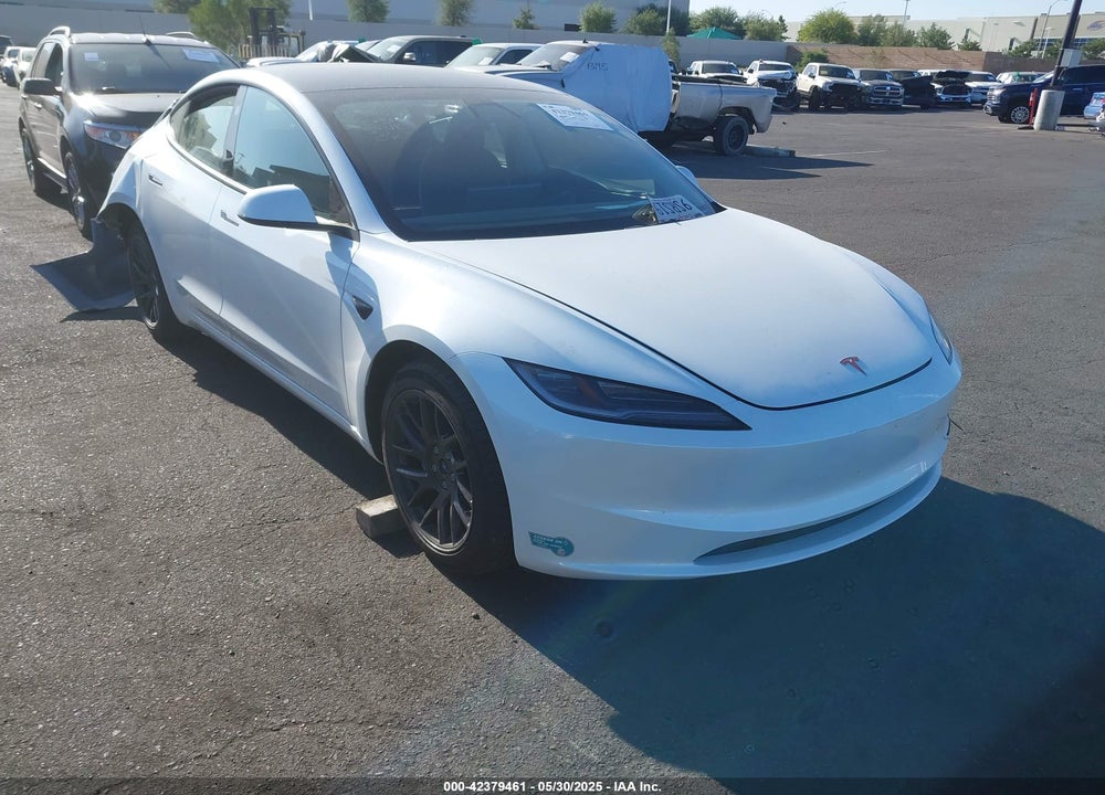 2025 TESLA MODEL 3 LONG RANGE REAR-WHEEL DRIVE VIN: 5YJ3E1EA7SF984435
