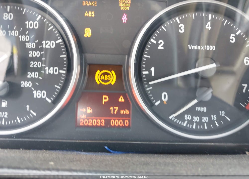 2011 BMW 3 SERIES VIN: WBAPH7C50BE681318
