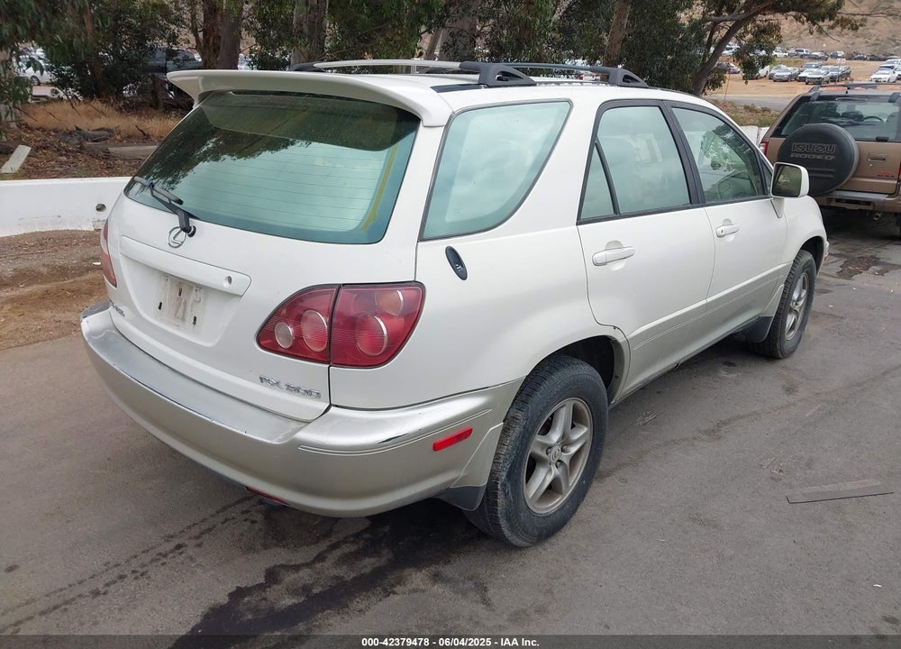 2000 LEXUS RX 300 VIN: JT6HF10U6Y0162955