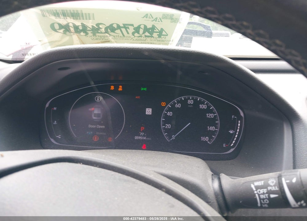 2020 HONDA ACCORD VIN: 1HGCV1F59LA127420