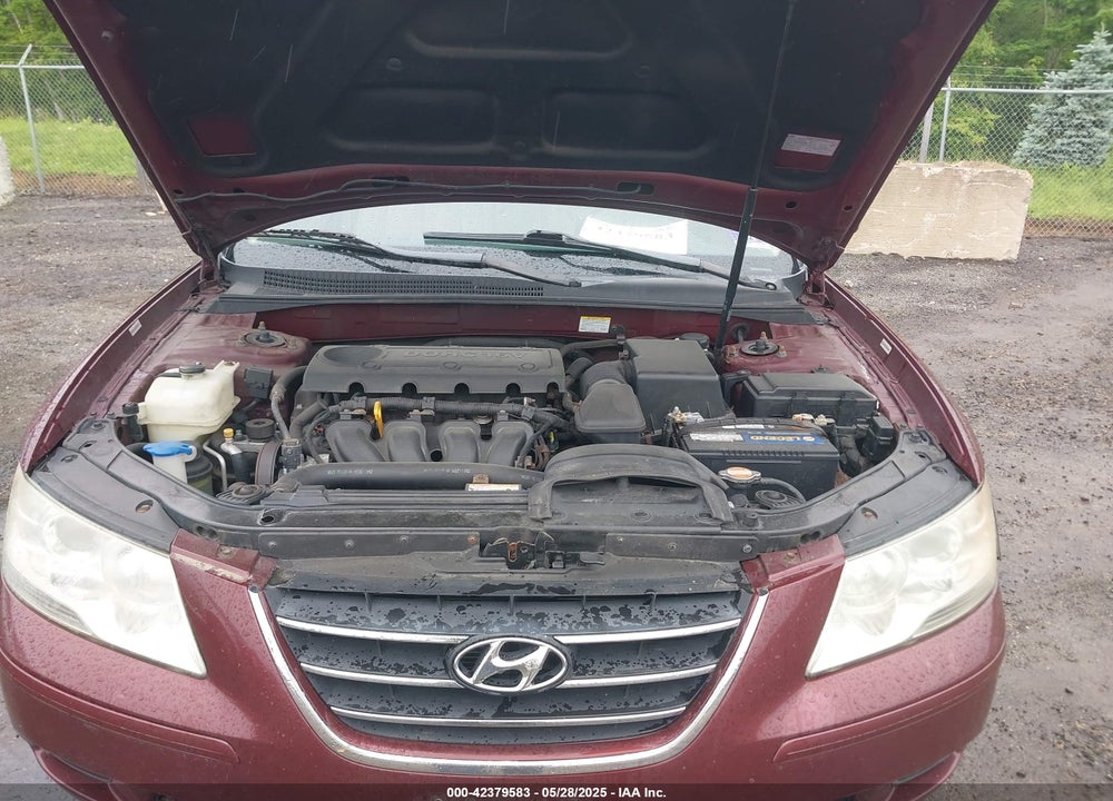 2009 HYUNDAI SONATA GLS VIN: 5NPET46C99H414514