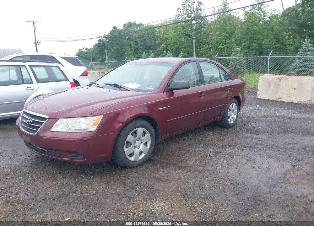2009 HYUNDAI SONATA GLS VIN: 5NPET46C99H414514