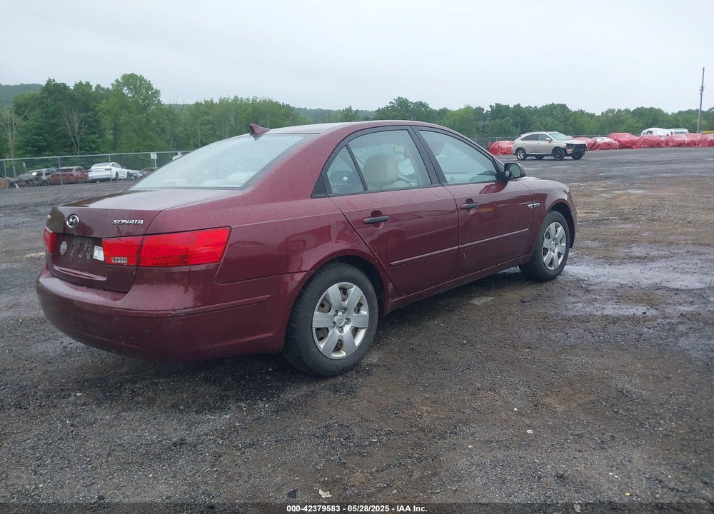 2009 HYUNDAI SONATA GLS VIN: 5NPET46C99H414514