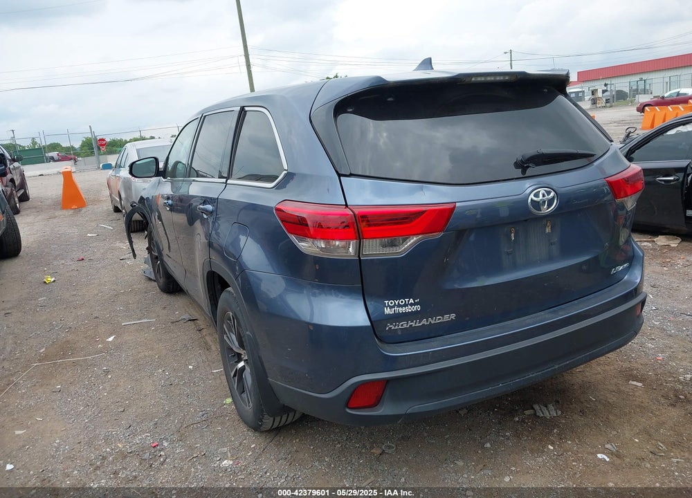 2019 TOYOTA HIGHLANDER LE/LE PLUS VIN: 5TDBZRFHXKS964721