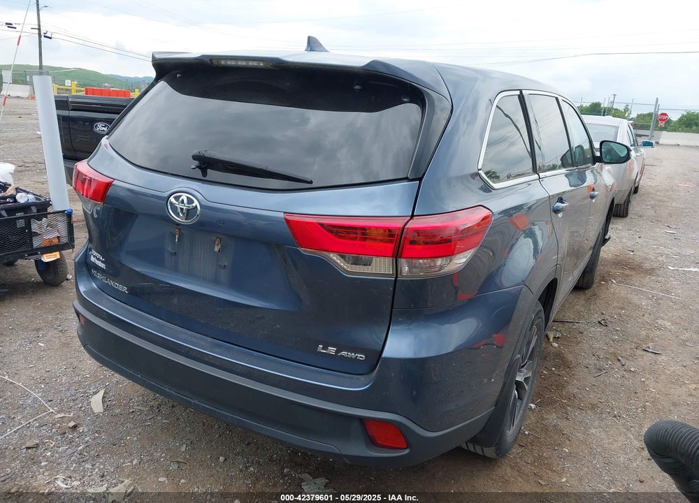 2019 TOYOTA HIGHLANDER LE/LE PLUS VIN: 5TDBZRFHXKS964721