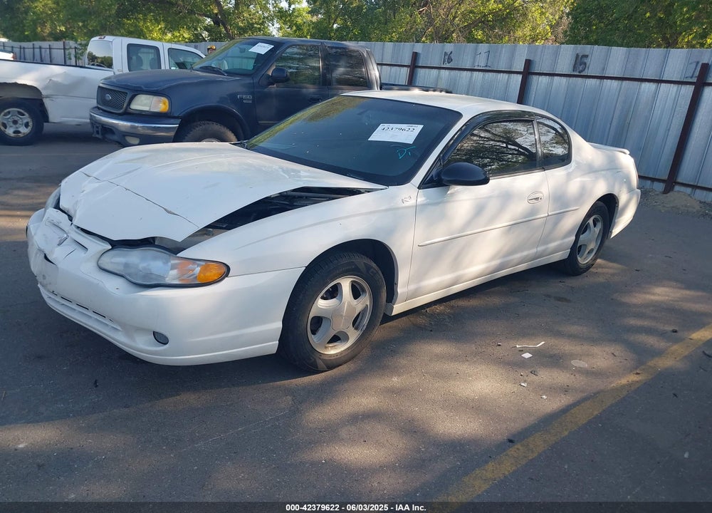 2003 CHEVROLET MONTE CARLO SS VIN: 2G1WX12K439385852