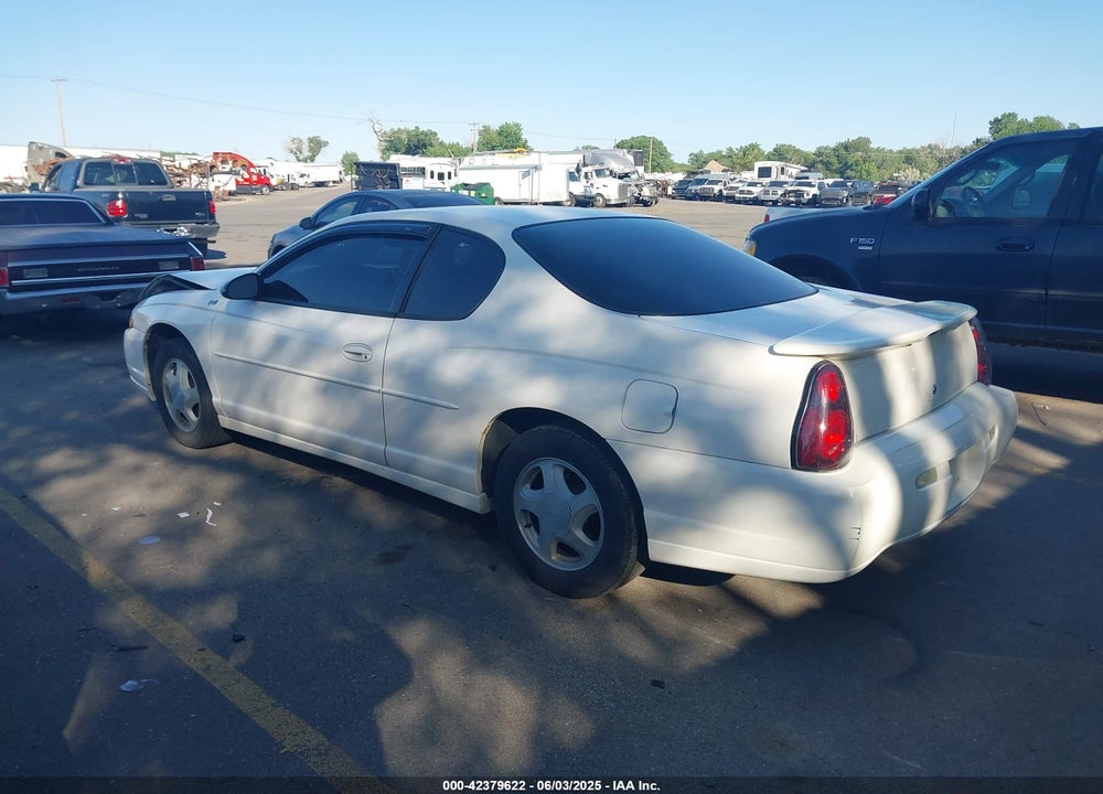 2003 CHEVROLET MONTE CARLO SS VIN: 2G1WX12K439385852