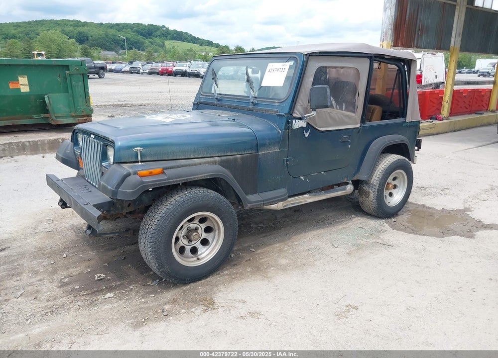1995 JEEP WRANGLER / YJ S/RIO GRANDE VIN: 1J4FY19P1SP249453