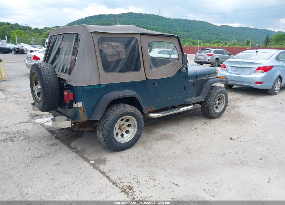 1995 JEEP WRANGLER / YJ S/RIO GRANDE VIN: 1J4FY19P1SP249453