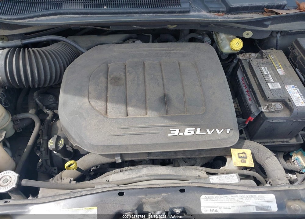 2012 DODGE GRAND CARAVAN SXT VIN: 2C4RDGCG6CR373602