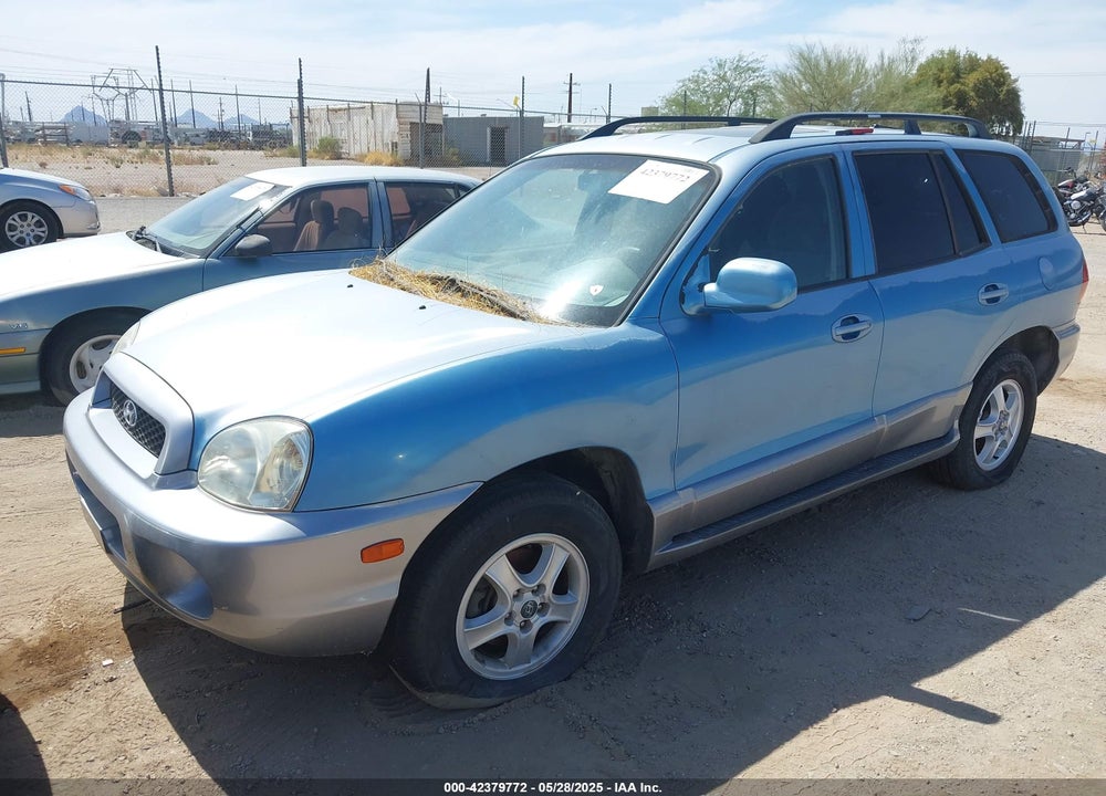 2004 HYUNDAI SANTA FE GLS/LX VIN: KM8SC73E54U782368
