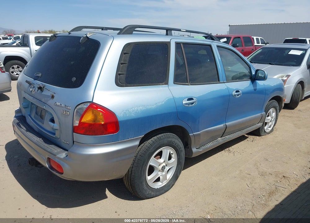 2004 HYUNDAI SANTA FE GLS/LX VIN: KM8SC73E54U782368