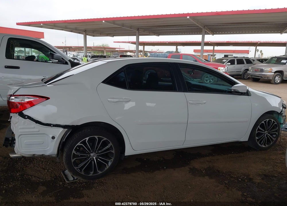2015 TOYOTA COROLLA S PLUS VIN: 5YFBURHE3FP289648