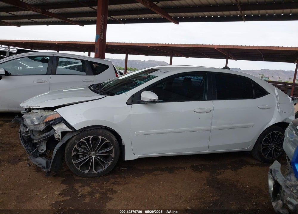 2015 TOYOTA COROLLA S PLUS VIN: 5YFBURHE3FP289648