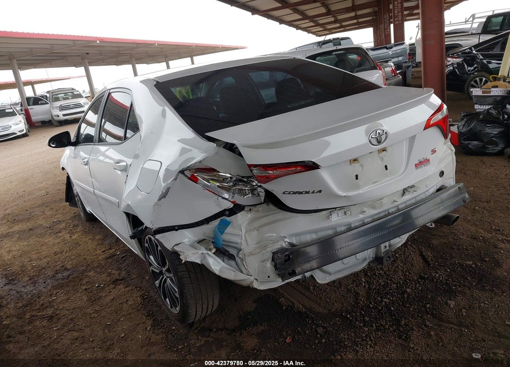 2015 TOYOTA COROLLA S PLUS VIN: 5YFBURHE3FP289648