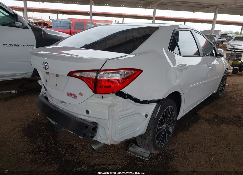 2015 TOYOTA COROLLA S PLUS VIN: 5YFBURHE3FP289648