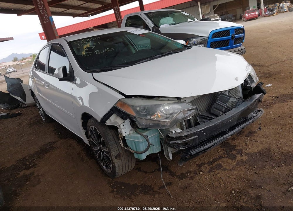 2015 TOYOTA COROLLA S PLUS VIN: 5YFBURHE3FP289648