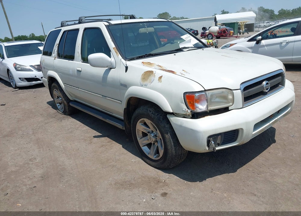 2004 NISSAN PATHFINDER LE PLATINUM VIN: JN8DR09Y24W916394