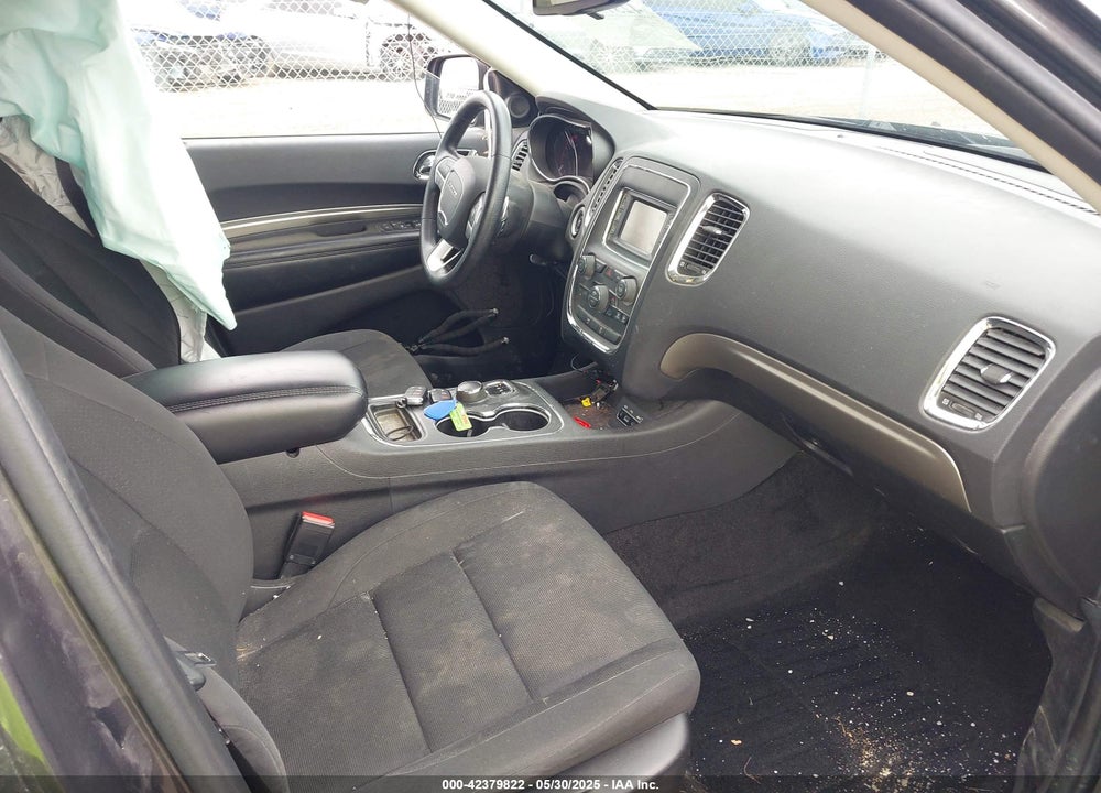 2015 DODGE DURANGO VIN: 1C4RDJAG6FC938587