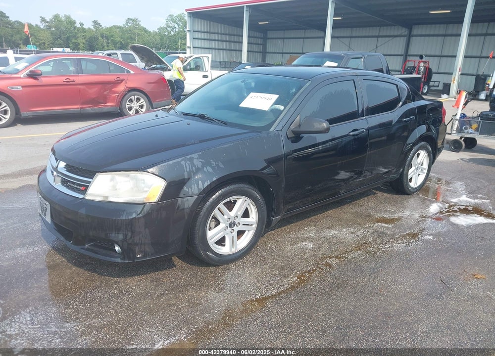 2013 DODGE AVENGER SXT VIN: 1C3CDZCG1DN526424