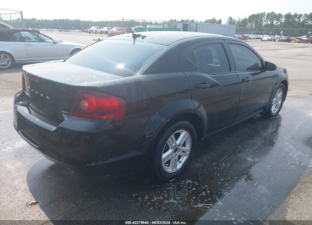 2013 DODGE AVENGER SXT VIN: 1C3CDZCG1DN526424
