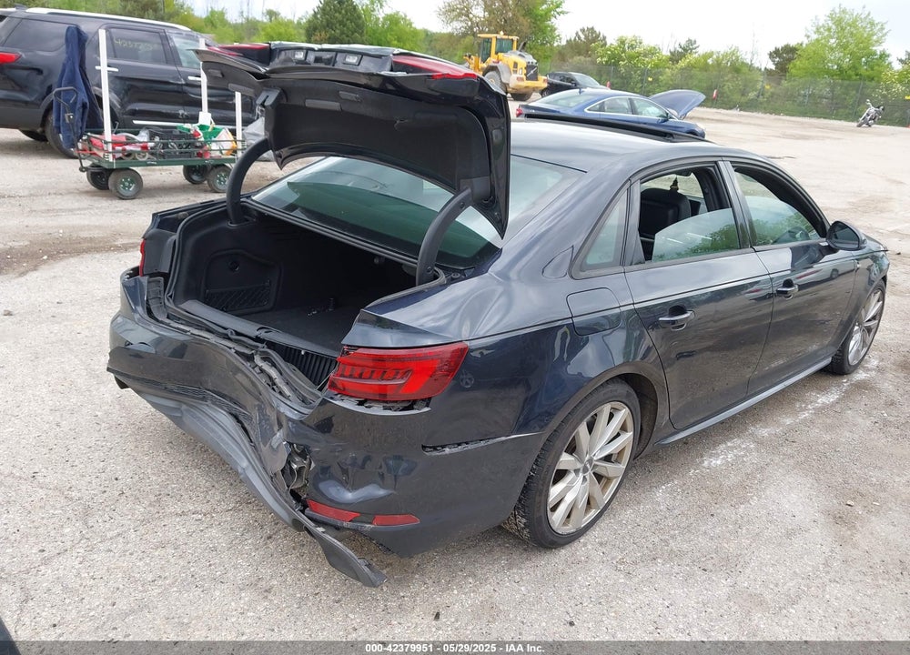 2018 AUDI A4 VIN: WAUDNAF43JN013068
