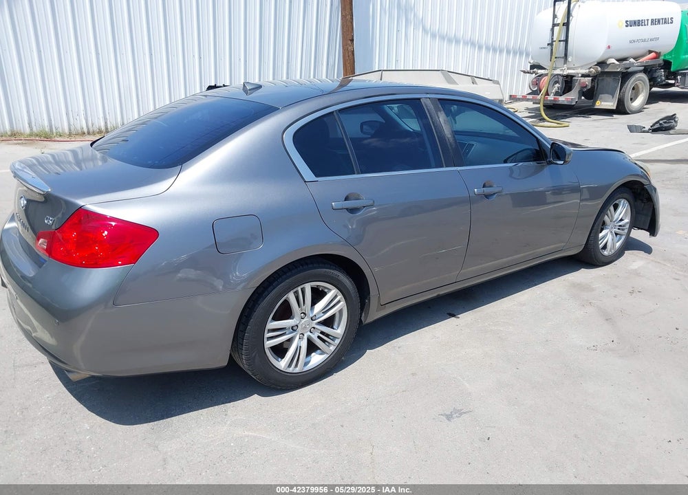 2011 INFINITI G37 JOURNEY VIN: JN1CV6AP9BM505837