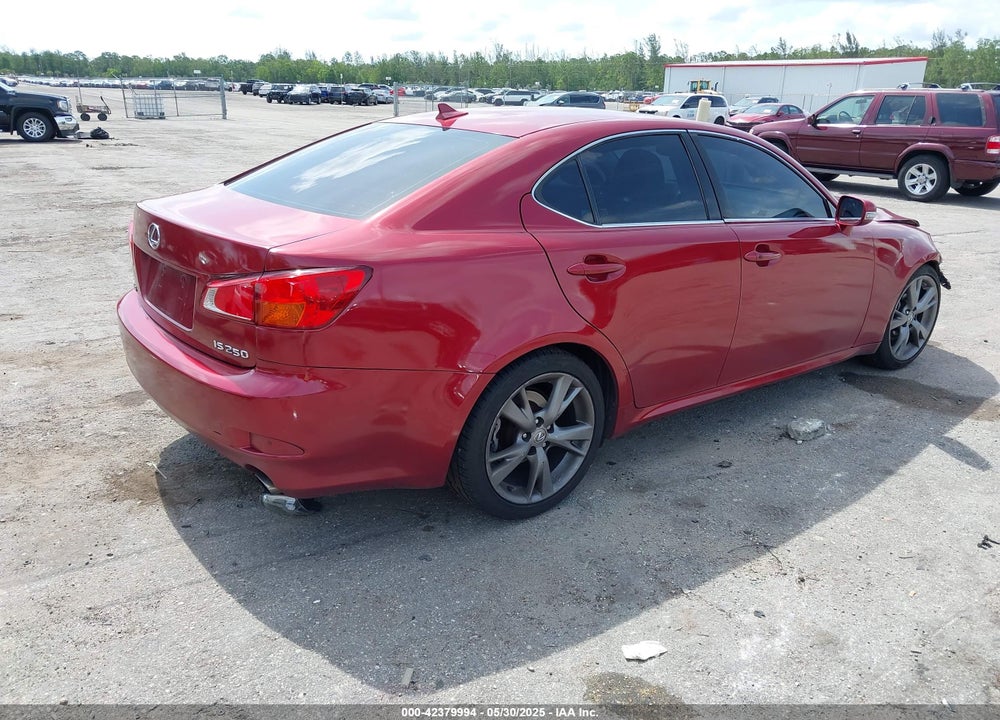 2010 LEXUS IS 250 VIN: JTHBF5C26A2094522