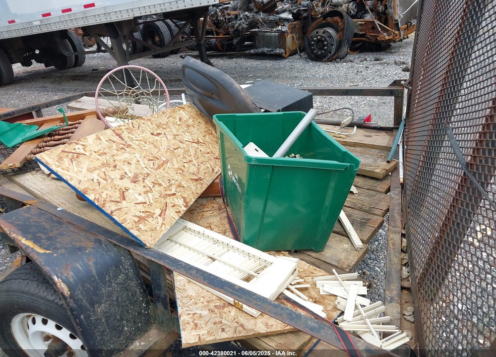 1997 CARMATE TRAILER VIN: 4PKU61052VL003515
