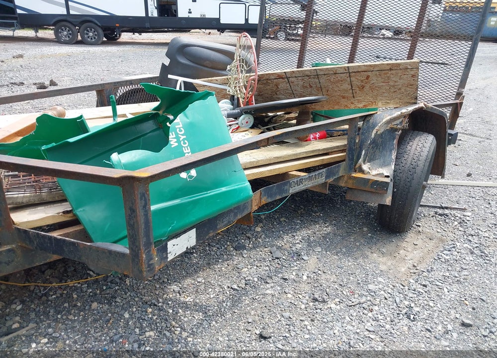 1997 CARMATE TRAILER VIN: 4PKU61052VL003515