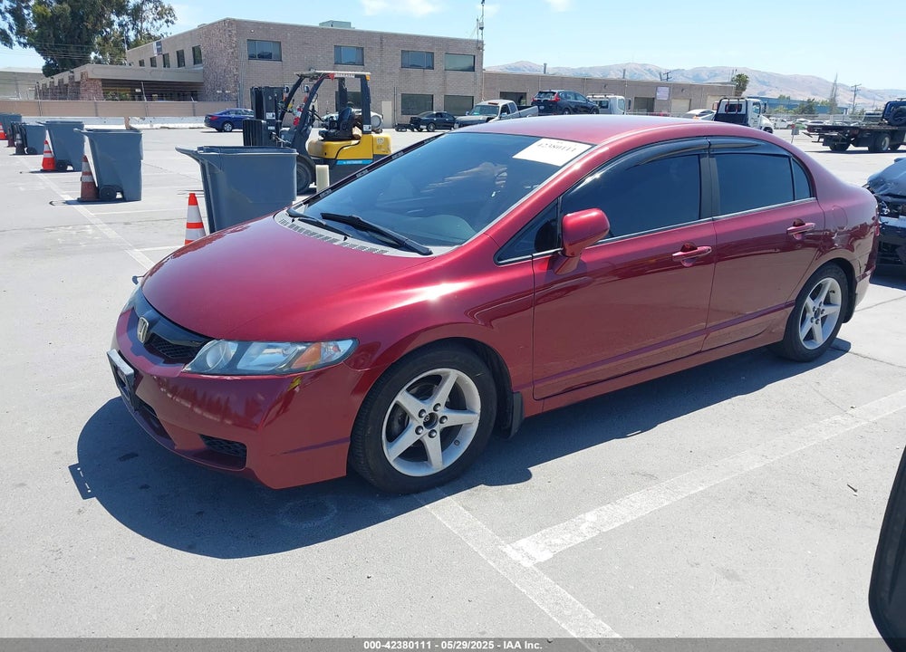 2010 HONDA CIVIC LX VIN: 19XFA1F51AE025434