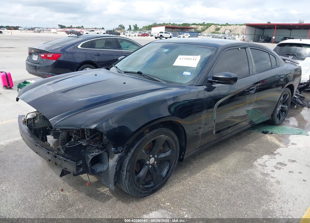 2012 DODGE CHARGER VIN: 2C3CDXHG9CH302581