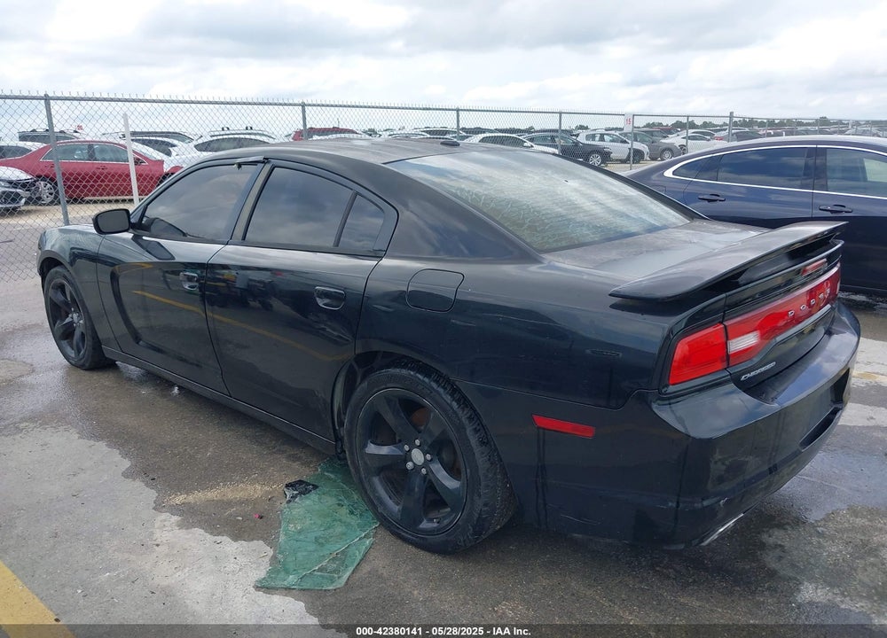 2012 DODGE CHARGER VIN: 2C3CDXHG9CH302581