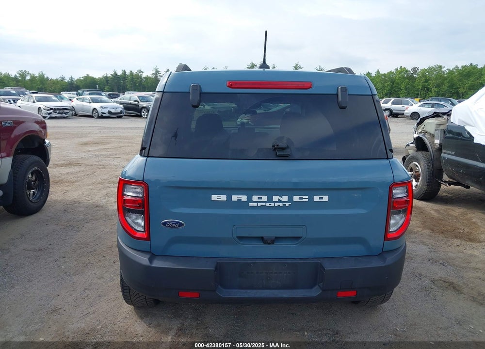 2021 FORD BRONCO SPORT BIG BEND VIN: 3FMCR9B68MRA92517