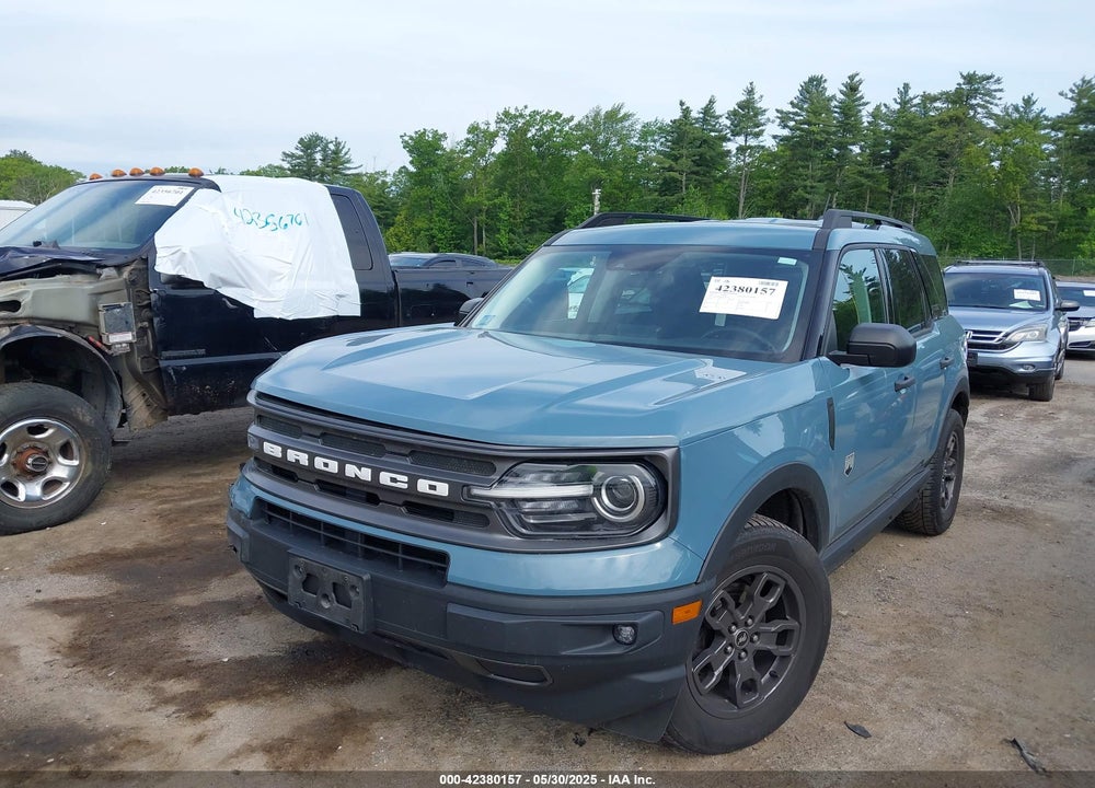 2021 FORD BRONCO SPORT BIG BEND VIN: 3FMCR9B68MRA92517